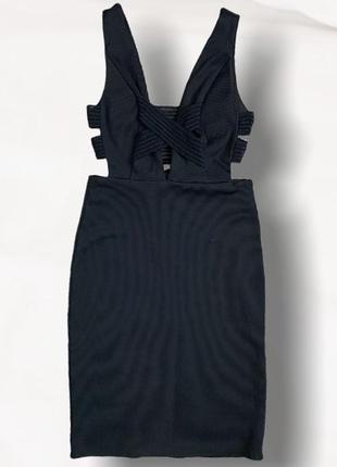 Плаття topshop бандаж із палітурками на фігурі з вирізами3 фото