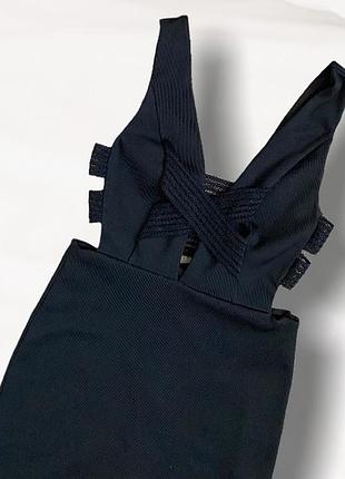 Плаття topshop бандаж із палітурками на фігурі з вирізами6 фото