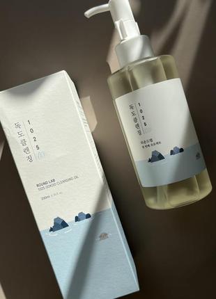 Round lab dokdo cleansing oil гідрофільна олія
