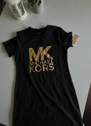 Michael kors, майкл корс, платье женское, хлопок. оригинал, новая с бирками.1 фото