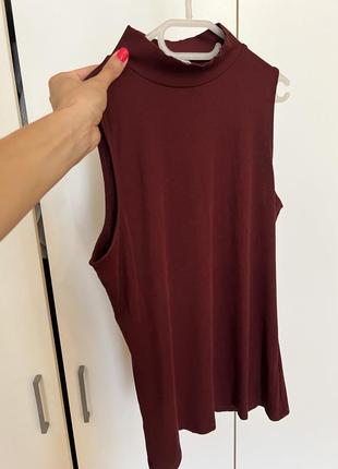 Майка з горловиною h&m