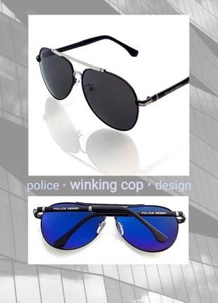 Polariz uv400 о_очки "police • winking cop • design" нdr unisex, метал чрная оправа, чёрнота линз, слжбная мигалка изнутри
🔎 #о_очки #о_окуляри