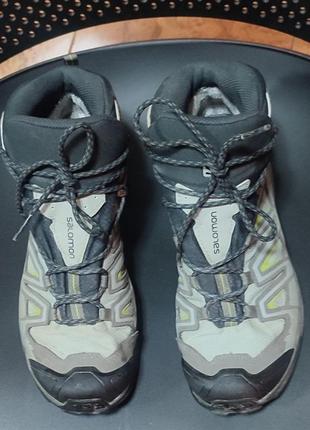 Salomon x ultra 2 gtx gore-tex високі черевики чоловічі трекінгові непромокаючі  оригінал роз.44