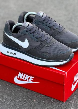 Чоловічі кросівки nike running grey/white