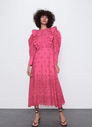 Сукня з прошви zara❣️