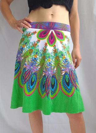 Разноцветная юбка desigual