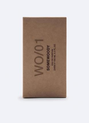 Мужской парфюм zara wo/01 somewoody eau de parfum 100 мл4 фото