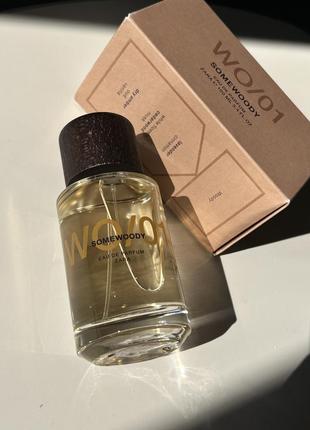 Мужской парфюм zara wo/01 somewoody eau de parfum 100 мл