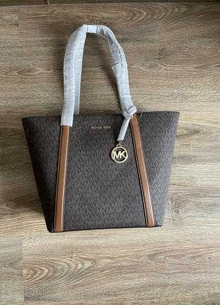Сумка шопер pratt large signature logo tote bag
