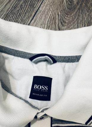 Поло hugo boss у смужку оригінал футболка5 фото