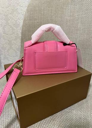 Сумка jacquemus le grand bambino mini pink8 фото