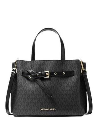 Сумка michael kors emilia small logo satchel