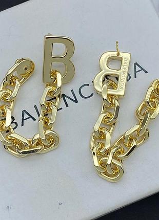 Серьги в стиле balenciaga 2