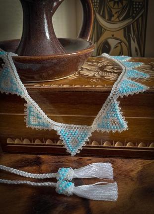 Силянка гердан намисто з бісеру етно