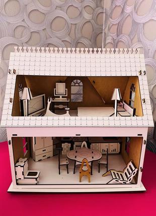 Ляльковий будиночок із меблями для лол house for lol7 фото