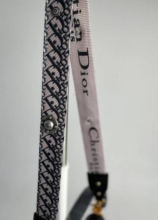 Сумка седло черная в стиле dior эко кожа высокого качества5 фото