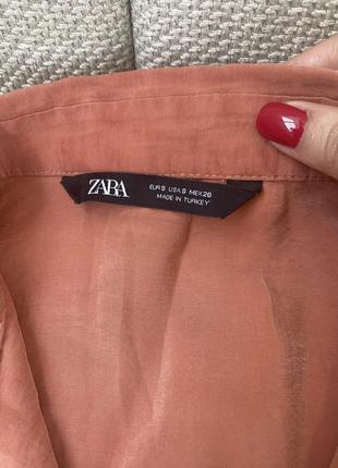 Женская рубашка бренда zara4 фото