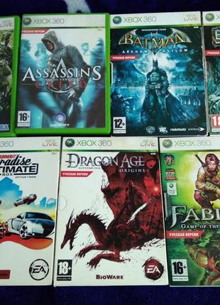 7 игр для xbox 360