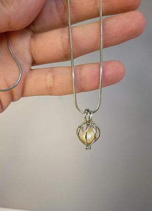 Кулон с жемчужиной