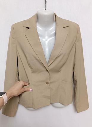 Базовий піджак жакет беж esprit 40/42/14/14/l/xl