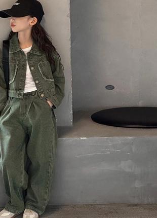 Стильный костюм для девочек