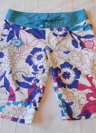 Maui wowie пляжні шорти в квітковий принт р.28