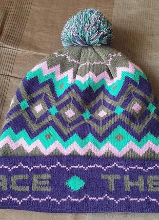Шапка зима или холодный демисезон the north face оригинал