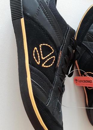 Кроссовки, кеды черные, longboard