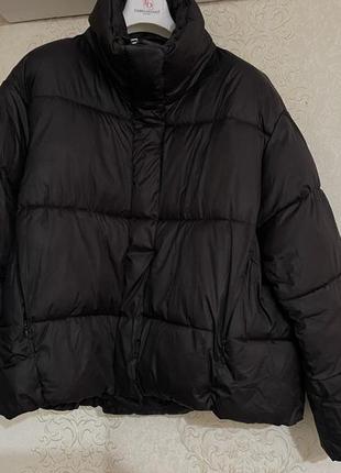 Куртка h&m зимняя теплая р. 50-54