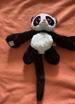 Трендовая милая мягкая игрушка панда глазистик обнимашка ty