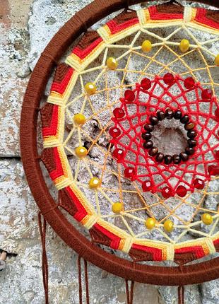 Ловец снов стихия огня оригинальный декор подарок