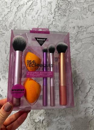 Набір пензлів для макіяжу real techniques оригінал кисти для макияж5 фото