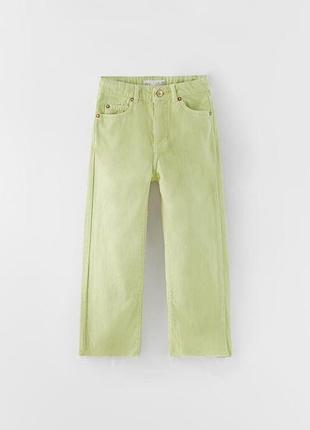 Джинси штани штанці для дівчинки оригінал зара zara