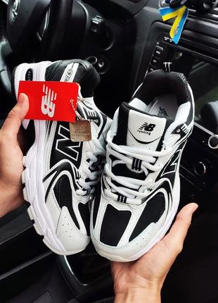 ❌sale❌ 🔥женские кроссовки new balance 530 белые с черным🔥
