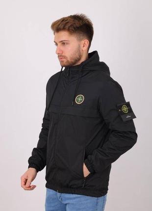 Куртка мужская базовая в стиле stone island10 фото