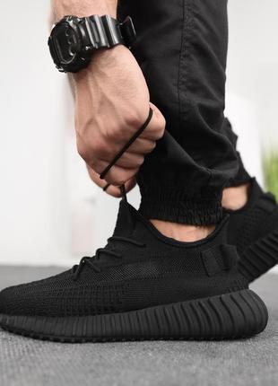 Кроссовки drift yeezy total black