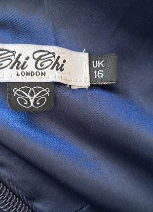 Нарядное вечернее коктейльное платье chi chi london xl8 фото