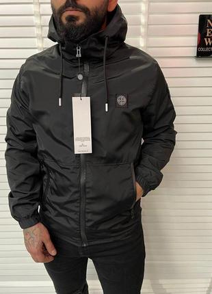 Куртка мужская базовая в стиле stone island