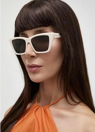 Очки, очки saint laurent eyewear mica cat-eye оригинал, в наличии