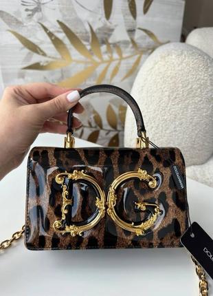 Леопардова сумка в стилі dolce gabbana дольче габана