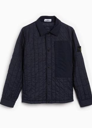Куртка stone island insulated jacket with logo3 фото