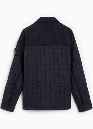 Куртка stone island insulated jacket with logo4 фото