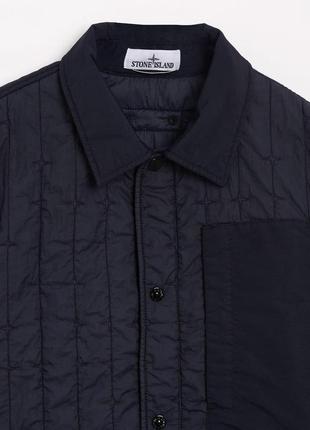 Куртка stone island insulated jacket with logo5 фото