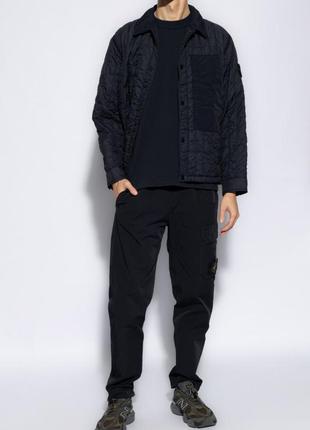 Куртка stone island insulated jacket with logo10 фото