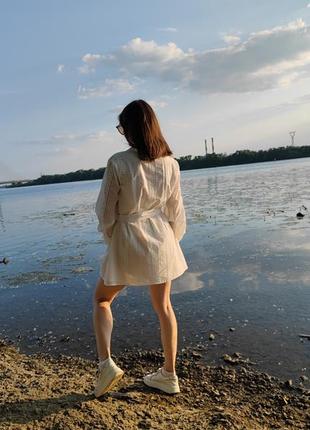 Летнее платье с рисунком на подростка
