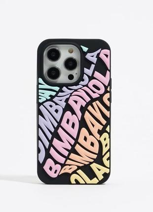 Брендовый чехол на iphone 14 pro от bimba y lola