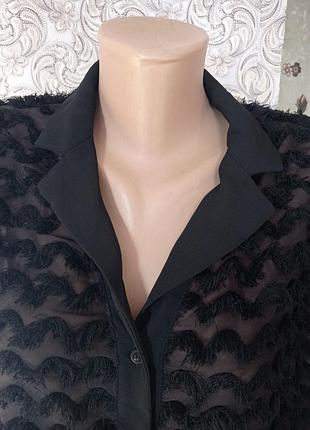 Рубашка с бахромой от shein. 6