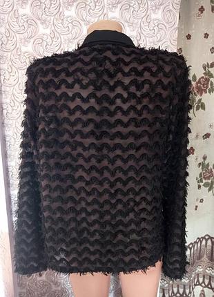 Рубашка с бахромой от shein. 2