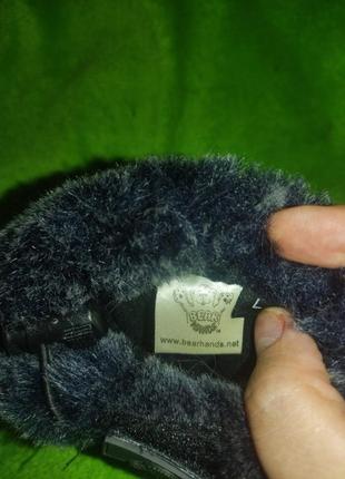 Крутые перчатки фурчатки из искусственного меха bearhands фурри квадробика терри антропо