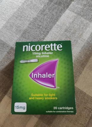Нікоретте інгалятор (nicorette inhaler) 20 картриджей